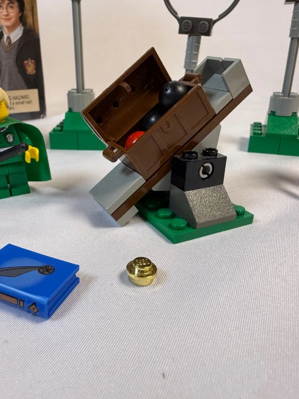 Vintage LEGO Harry Potter 4726 Quidditch Practice Complete Boxed 2002
